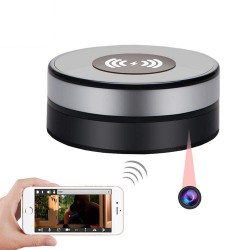 wireless phone charger spy camera